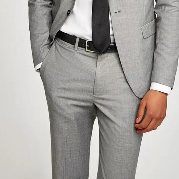 Topman SKINNY trousers in marl gray size 34x34 - Picture 6 of 9